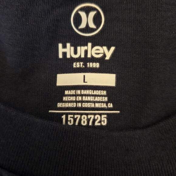 HURLEY Men's XXL Icon Slash Gradient T-shirt NEW - Picture 8 of 11